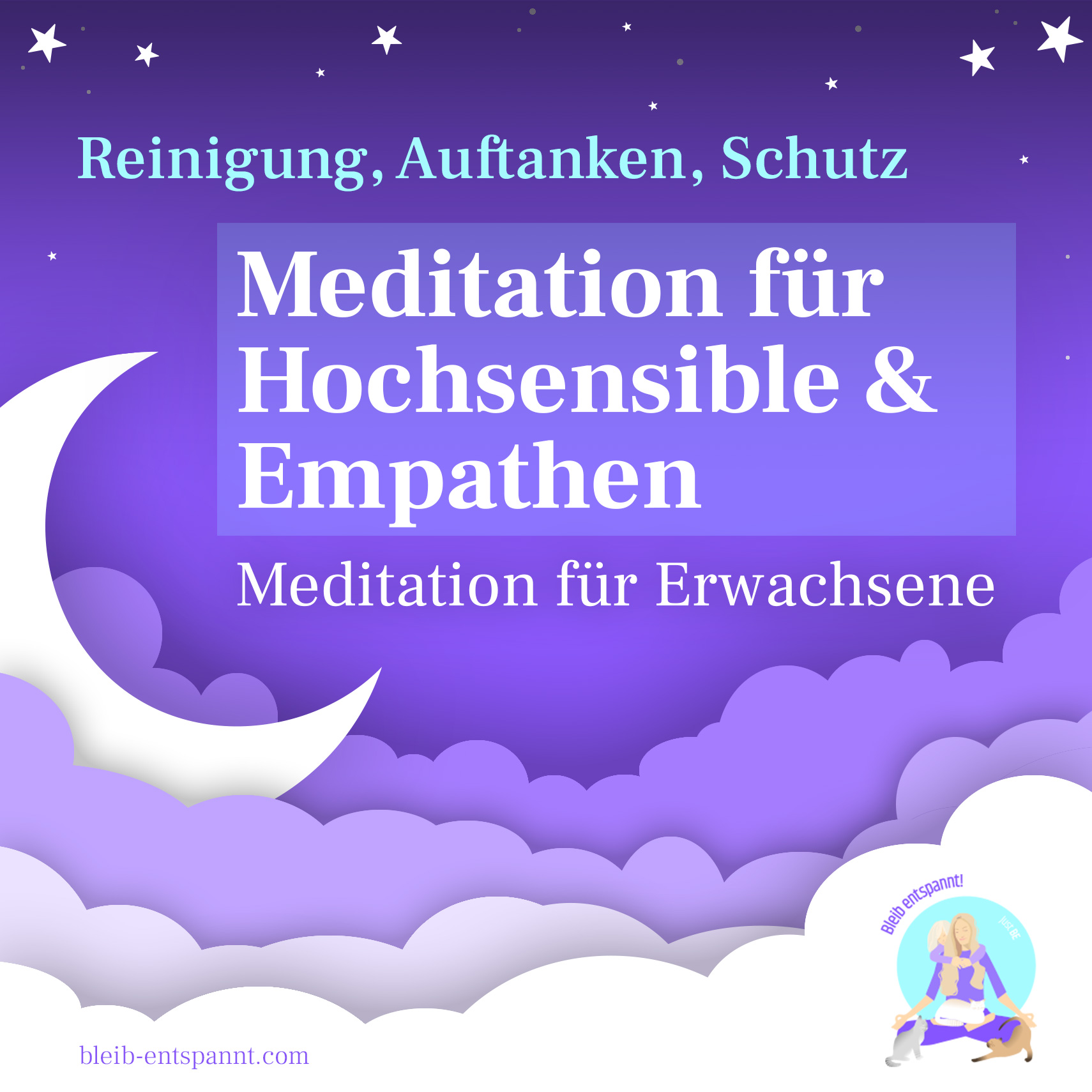 Passend zum Mitgefühl Mantra das Cover der Meditation für Hochsensible und Empathen