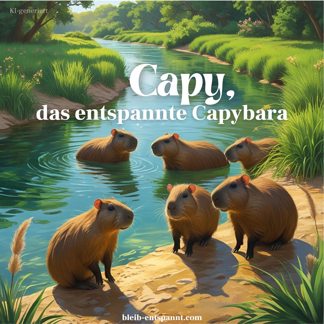 Capybara Ausmalbild