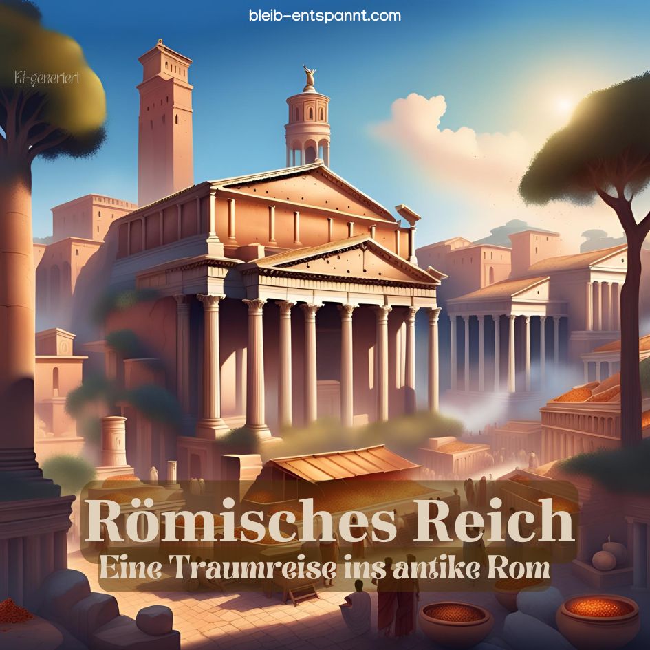 Das Cover der Traumreise "Römisches Reich" über Rom Antike Sehenswürdigkeiten.