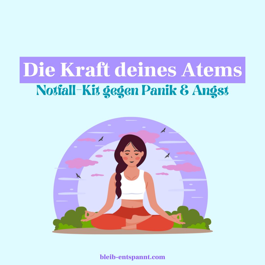 Das Cover des Artikels über Atemtechniken Panikattacken und Angst.