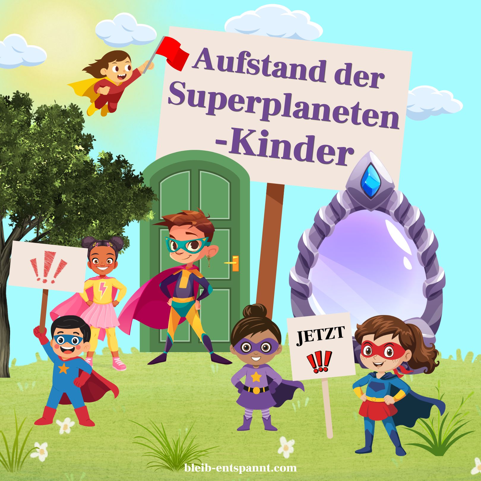 Aufstand der Superplaneten-Kinder – Traumreise zum Einschlafen